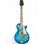 Used Epiphone LES PAUL STANDARD 60S QUILT TOP Ocean Blue Solid Body Electric Guitar Ocean Blue