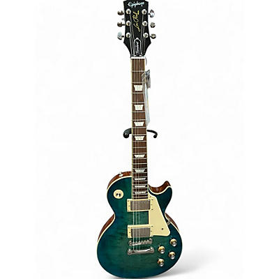 Used Epiphone LES PAUL STANDARD 60S Transparent Blue Solid Body Electric Guitar