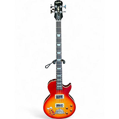 Used Epiphone LES PAUL STANDARD BASS 2 Tone Sunburst Electric Bass Guitar