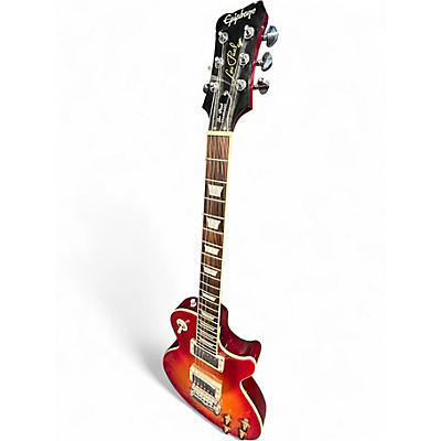 Used Epiphone LES PAUL STANDARD FLAME MAPLE QUILT TOP Solid Body Electric Guitar