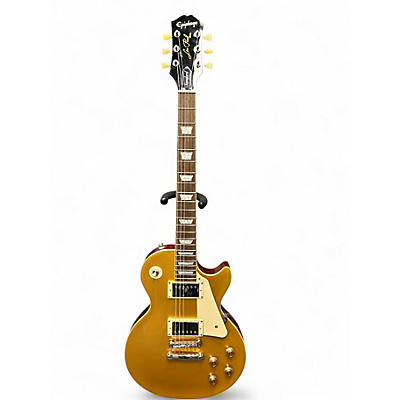 Used Epiphone LES PAUL STANDARD GOLDTOP GOLD Solid Body Electric Guitar