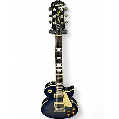 Used Epiphone LES PAUL STANDARD PRO BLUE Solid Body Electric Guitar