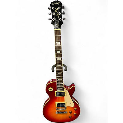 Used Epiphone LES PAUL STANDARD PRO Cherry Sunburst Solid Body Electric Guitar