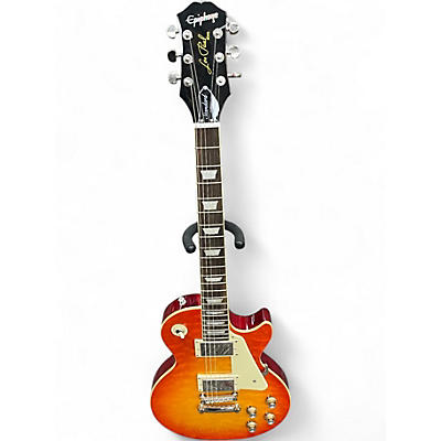 Used Epiphone LES PAUL STANDARD QUILTED CHERRY BURST Solid Body Electric Guitar