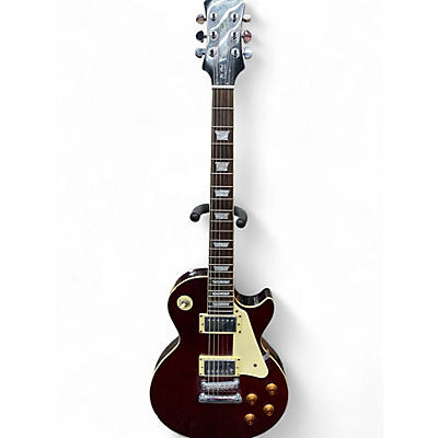 Used Epiphone LES PAUL STANDARD RUBY Solid Body Electric Guitar