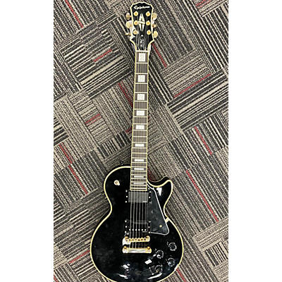 Epiphone Used Epiphone LES PAUL STUDIO CUSTOM FISHMAN FLUENCE Black Solid Body Electric Guitar