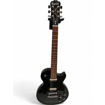 Used Epiphone LES PAUL STUDIO LT BLACK Solid Body Electric Guitar