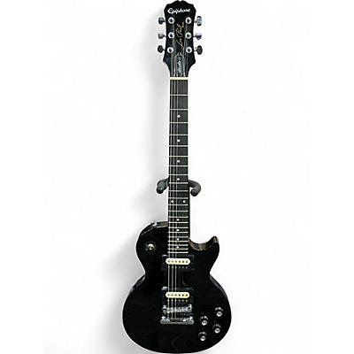Used Epiphone LES PAUL STUDIO LT BLACK Solid Body Electric Guitar