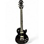 Used Epiphone LES PAUL STUDIO LT Black Solid Body Electric Guitar Black