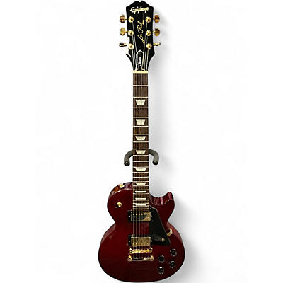 Used Epiphone LES PAUL STUDIO WINE RED Solid Body Electric Guitar