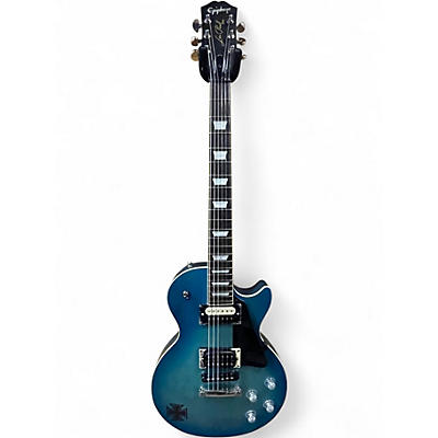 Used Epiphone LES PAUL TRADITIONAL PRO IV MODIFIED PACIFIC BLUE Solid Body Electric Guitar