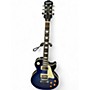 Used Epiphone LES PAUL TRATIONAL PRO Trans Blue Solid Body Electric Guitar Trans Blue