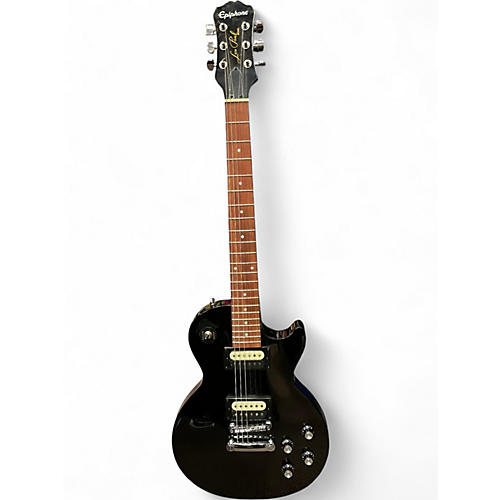 Used Epiphone LES PAUL TRIBUTE EBONY Solid Body Electric Guitar EBONY
