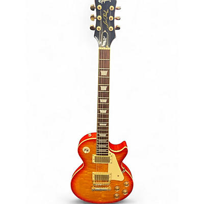 Used Epiphone LES PAUL ULTRA Cherry Sunburst Solid Body Electric Guitar
