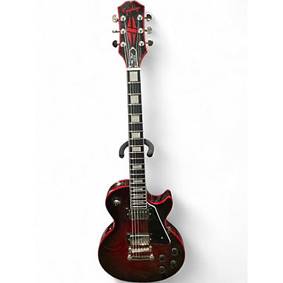 Used Epiphone LES PAUL WIDOW RED Solid Body Electric Guitar