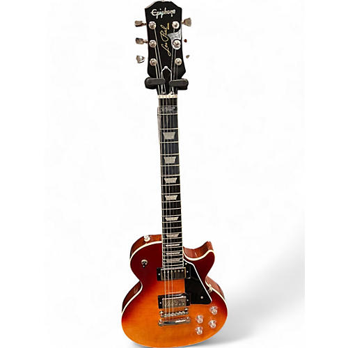 Epiphone Used Epiphone LES paul Modern figured mojave burst Solid Body Electric Guitar mojave burst