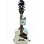 Used Epiphone LIMITED EDITION DOVE White Acoustic Electric Guitar White