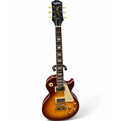 Used Epiphone LIMITED EDITION LES PAUL INSPIRED BY GIBSON 2 Tone Sunburst Solid Body Electric Guitar