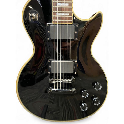 Used Epiphone LIMITED EDITION MIDNIGHT LES PAUL CUSTOM Ebony Solid Body Electric Guitar Ebony