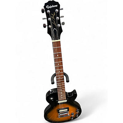 Used Epiphone LP 100 2 Color Sunburst Solid Body Electric Guitar