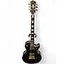 Used Epiphone LP CUSTOM Black and White Solid Body Electric Guitar Black and White