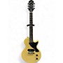 Used Epiphone LP Junior SC/TV Yellow TV Yellow Solid Body Electric Guitar TV Yellow