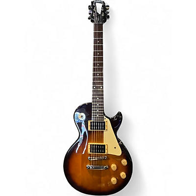 Used Epiphone LP100 Tobacco Burst Solid Body Electric Guitar