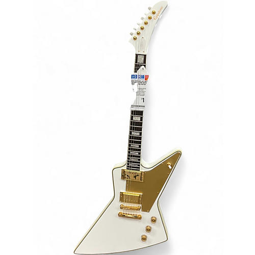 Used Epiphone LZZY HALE EXPLORER Alpine White Solid Body Electric Guitar Alpine White