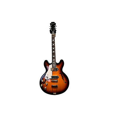 Epiphone Used Epiphone Lefty Casino VS 2 Color Sunburst Hollow Body Electric Guitar