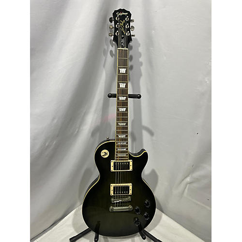 Epiphone Used Epiphone Les PAUL 2010 TRIBUTE Black Solid Body Electric Guitar Black