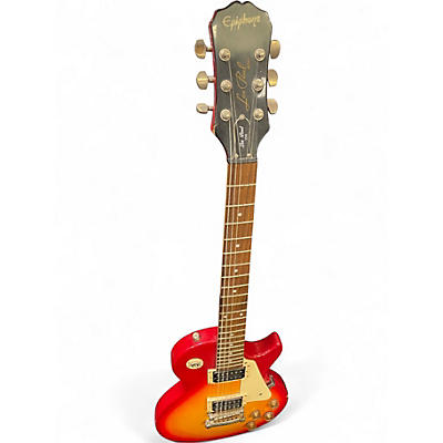 Used Epiphone Les Paul 100 Bolt On 2 Color Sunburst Solid Body Electric Guitar