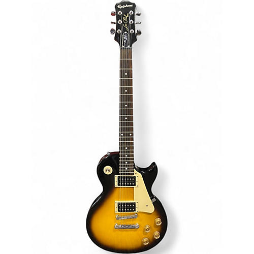 Used Epiphone Les Paul 100 Bolt On 2 Color Sunburst Solid Body Electric Guitar 2 Color Sunburst