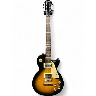 Used Epiphone Les Paul 100 Bolt On 2 Tone Sunburst Solid Body Electric Guitar