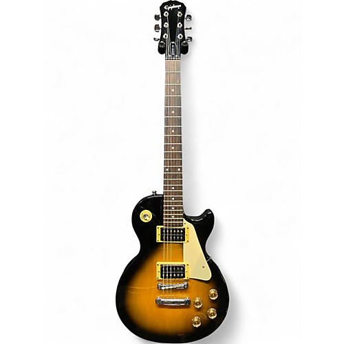 Used Epiphone Les Paul 100 Bolt On 2 Tone Sunburst Solid Body Electric Guitar 2 Tone Sunburst