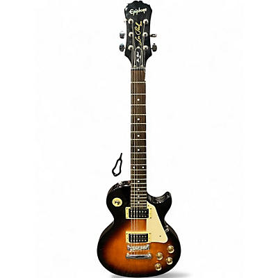 Used Epiphone Les Paul 100 Bolt On 3 Color Sunburst Solid Body Electric Guitar