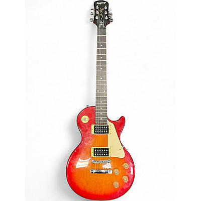 Used Epiphone Les Paul 100 Bolt On 3 Tone Sunburst Solid Body Electric Guitar