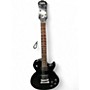 Used Epiphone Les Paul 100 Bolt On Black Solid Body Electric Guitar Black