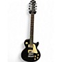 Used Epiphone Les Paul 100 Bolt On Black Solid Body Electric Guitar Black