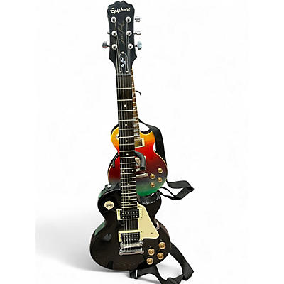 Used Epiphone Les Paul 100 Bolt On Black Solid Body Electric Guitar