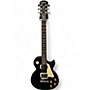 Used Epiphone Les Paul 100 Bolt On Black Solid Body Electric Guitar Black