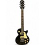 Used Epiphone Les Paul 100 Bolt On Black Solid Body Electric Guitar Black