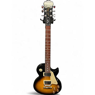 Used Epiphone Les Paul 100 Bolt On Brown Sunburst Solid Body Electric Guitar