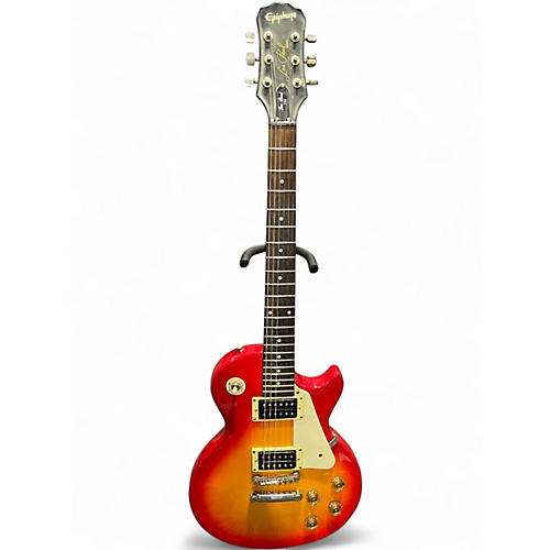 Used Epiphone Les Paul 100 Bolt On Cherry Sunburst Solid Body Electric Guitar Cherry Sunburst