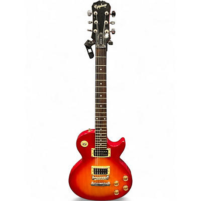 Used Epiphone Les Paul 100 Bolt On Cherry Sunburst Solid Body Electric Guitar