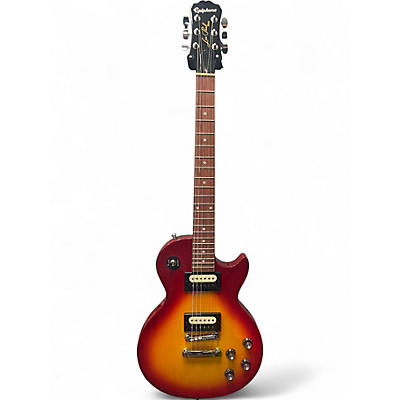 Used Epiphone Les Paul 100 Bolt On Cherry Sunburst Solid Body Electric Guitar