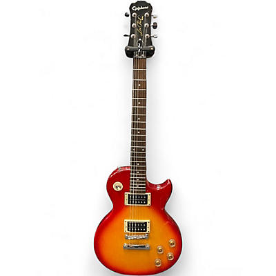 Used Epiphone Les Paul 100 Bolt On Cherry Sunburst Solid Body Electric Guitar