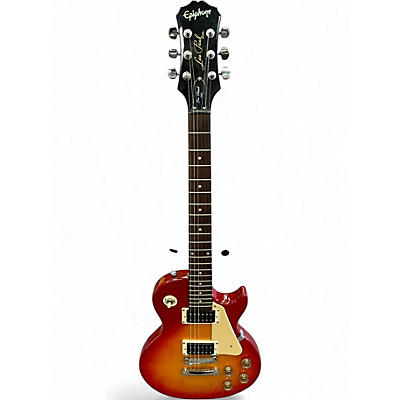 Used Epiphone Les Paul 100 Bolt On Cherry Sunburst Solid Body Electric Guitar