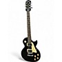 Used Epiphone Les Paul 100 Bolt On Ebony Solid Body Electric Guitar Ebony
