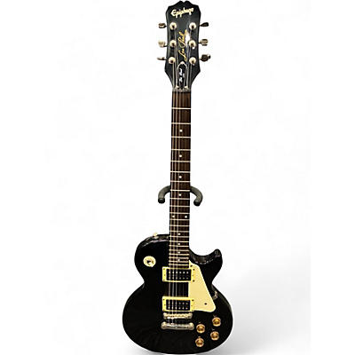 Used Epiphone Les Paul 100 Bolt On Ebony Solid Body Electric Guitar