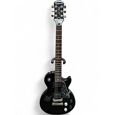 Used Epiphone Les Paul 100 Bolt On Ebony Solid Body Electric Guitar